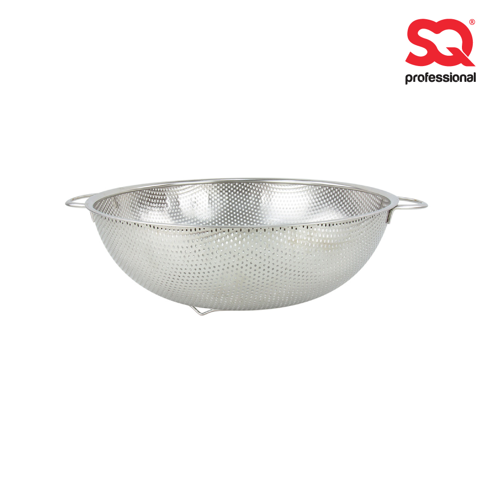 SQ Professional - Stainless Steel Micro-Perforated Colander 31.5cm