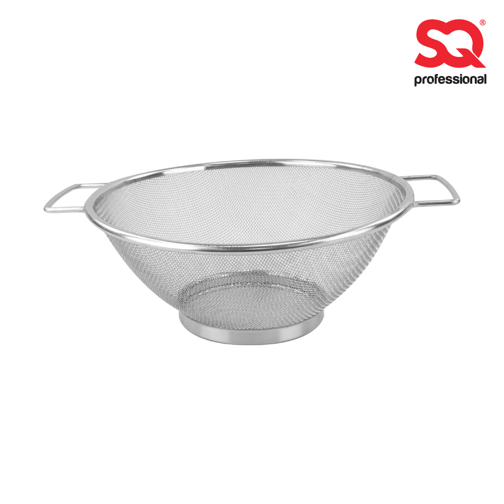 SQ Professional - Stainless Steel Fine Mesh Colander 22cm