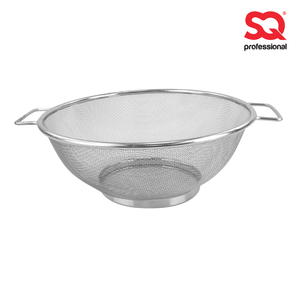 SQ Professional - Stainless Steel Fine Mesh Colander 24cm